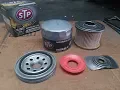 STP Maximum Life Oil Filter Cut Open