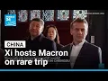 Xi Jinping hosts Macron on rare trip with a global leader outside Beijing • FRANCE 24 English