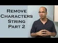 Remove Characters from Number String in Java use of StringBuffer in Java Part 2