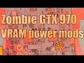 Voltage control and filtering upgrages for the GTX 970 s memory power delivery
