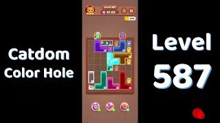 Catdom Color Hole Level 587 Screenshot