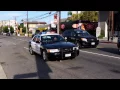 LAPD CVPI Responding Code 3