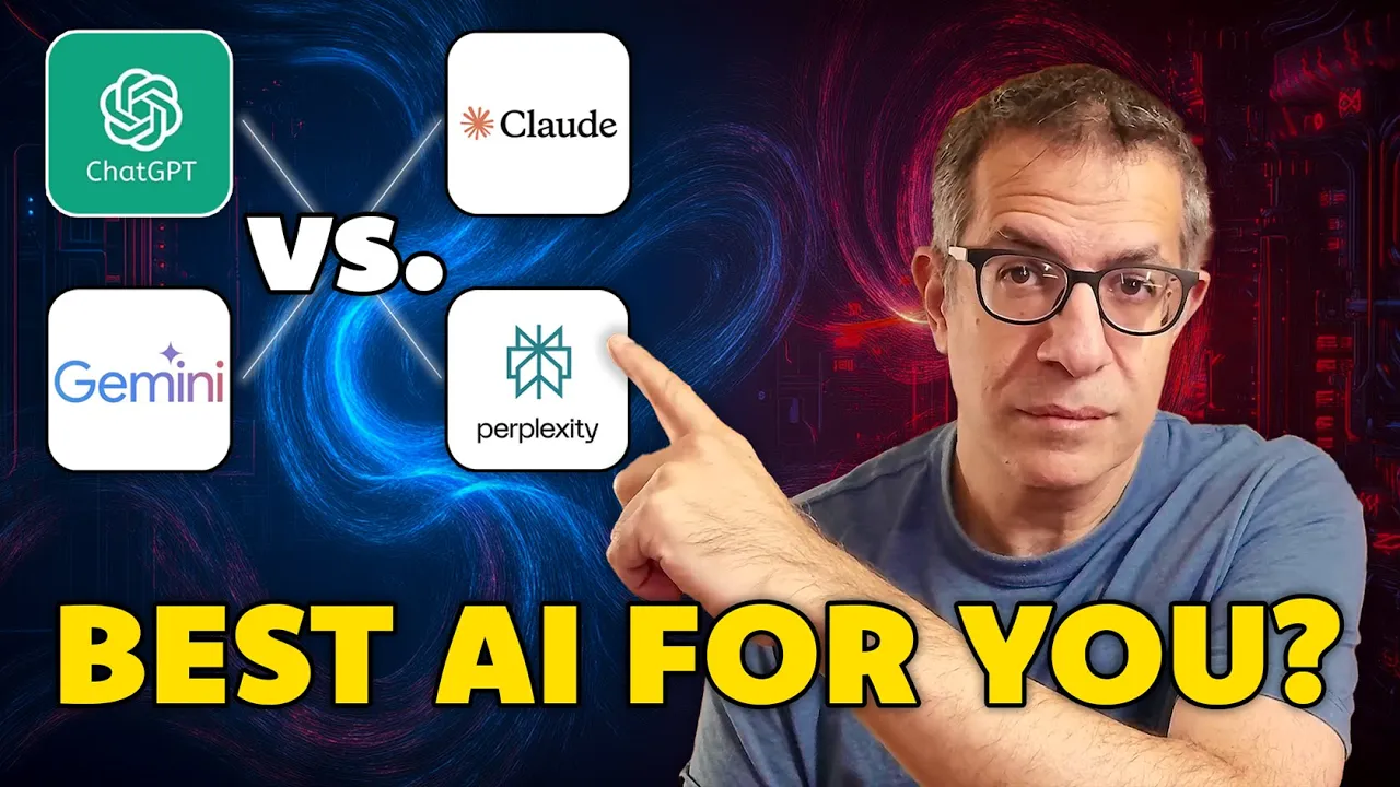 Comparing ChatGPT, Claude, Gemini & Perplexity (Best For Customisation?)