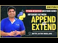 Python Interview Question Series When to Use append vs extend Append vs Extend