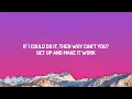 TKANDZ - Now Or Never (Lyrics) | If I could do it then why can't you tiktok