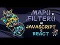 map and filter in JavaScript how to use them in React to create JSX nodes