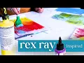 Download Lagu Ik ben terug! Schilderen met Rex Ray-geïnspireerde papieren