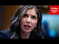 WATCH LIVE Kristi Noem Testifies Before The Senate Judiciary Committee