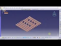 Catia Tutorial 73 Rectangular Pattern Transformation Features Part