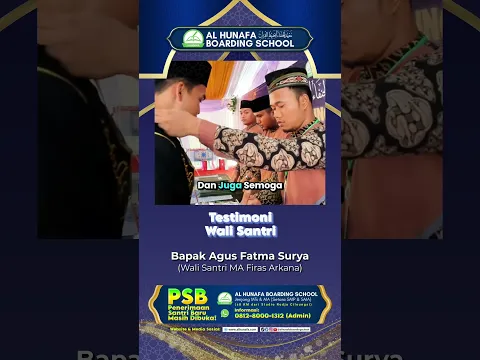 Testimoni Bapak Agus Fatma Surya