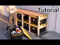 DIY 27-Gallon Tote Rack 4x2 Tutorial - Fits Lowe s Club