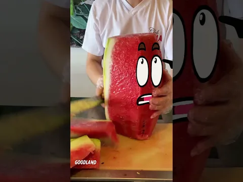 Goodland | Watermelon cut 🍉 #goodland #shorts #doodles #doodlesart