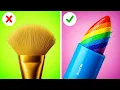 Download Lagu BRILLIANT ART CRAFTS AND HACKS 💵 1-Star vs 5-Star Students 🤫 School Challenge by 123 GO! STREAM