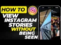 Instagram Story Viewer Trick Watch Stories Anonymously 2026