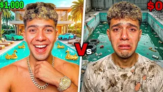 تحدي المسبح الغني🤑ضد المسبح الفقير 🤕 اخويا ( انهار وبكاء)😂💔| التوينز المحبوب❤️👬