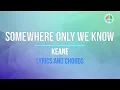Somewhere only we know WITHOUT CAPO