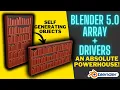 SO Powerful The Blender 5 Array Modifier Combined With Drivers