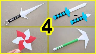 Kağıttan Ne Yapılır? 4 Harika Kağıt Projesi | Paper Craft & DIY
