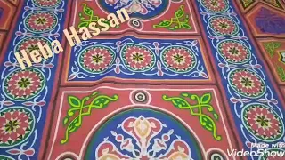 طريقه عمل ستاره بقماش الخياميه لشهر رمضان 