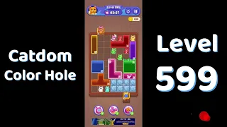 Catdom Color Hole Level 599 Screenshot