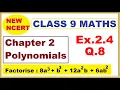 Class 9 Maths Ex 2 4 Q8 Chapter 2 Polynomials New NCERT Ranveer Maths 9