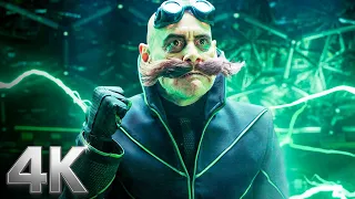 Sonic Falls as Eggman Takes Control Sonic the Hedgehog 2 CLIP 4K