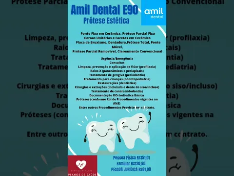 Download MP3 Amil Dental E90 #amildental #clareamentodental #dentista #odonto #proteses #odontologia