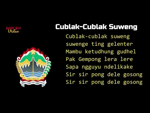 Download MP3 CUBLAK-CUBLAK SUWENG (VERSI KARAOKE)