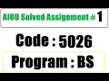 Download Lagu AIOU Code 5026 Solved Assignment No 1 Spring 2025 | Entrepreneurship