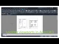 How to lock layout in AutoCAD Stop viewports moving in AutoCAD work in paper space on AutoCAD
