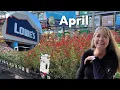 NEW Lowes Garden Center Visit - April 2026