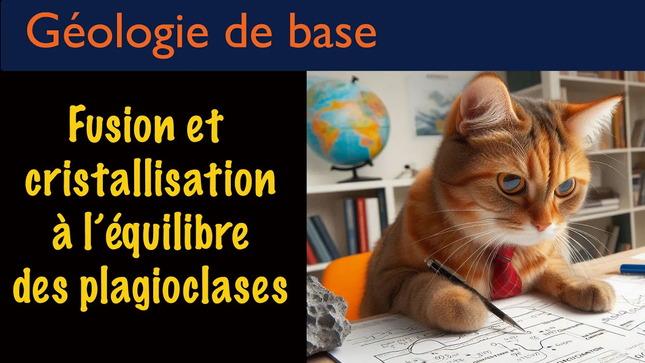 Fusion et cristallisation à l'équilibre des plagioclases