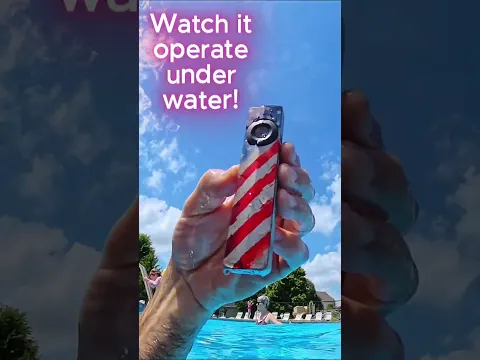 Does This Tactical Flashlight Survive Water?? #flashlight #test