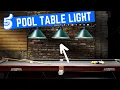Top 5 Pool Table Lights 2024 Illuminate Your Game Like a Pro