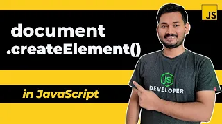 Creating Elements in JavaScript The Complete JavaScript Course Ep 59
