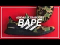 BAPE x Adidas Ultraboost Green Camo - Unboxing Review