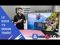 LG KIRIK TV EKRAN TAMİRİ // LG NANOCELL 55\