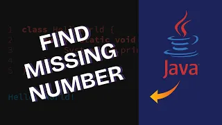 How to Find Missing Number in Sequence in Java 2025