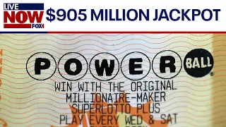 Powerball jackpot tops 900 million