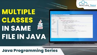 Java Multiple Classes in Same Files Hindi - Explained