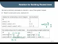 Rooted Trees A Mutually Recursive Definition Using a Post System