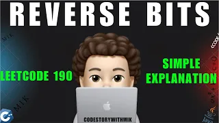 Reverse Bits Simple Explanation Dry Run Leetcode 190 codestorywithMIK