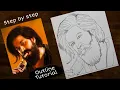 How to draw KGF Chapter 2 YASH Step by Step/ Full Sketch Outline Tutorial for Beginners/  YouCanDraw