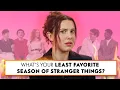 Stranger Things Cast Reveal Uncomfortable Truths in the Hot Seat | Vanity Fair