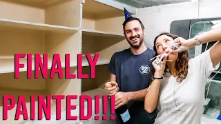 CELEBRATION TIME!! Jessica Paints the Cabinets (MJ Sailing – Ep 266)