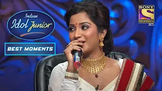 Salim क Request पर Shreya न ग य Tujh Mein Rab Dikhta Song Indian Idol Junior Best Moments 