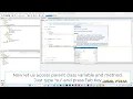 Apache NetBeans IDE 21 Tutorial - Short Cut to insert super