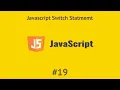 JavaScript Switch Statement in Arabic 2021 JS