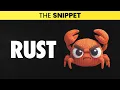 Rust First Impressions