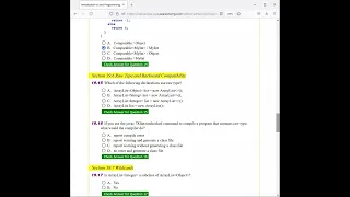 Daniel Liang Java Chapter 19 Multiple Choice Question
